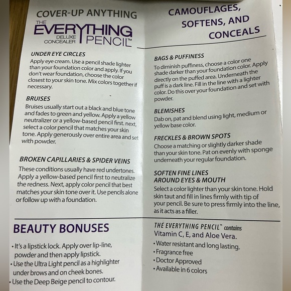 The Everything Pencil Concealer set of 2 - Picture 3 of 7